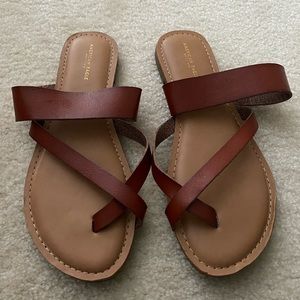 American eagle straps sandals